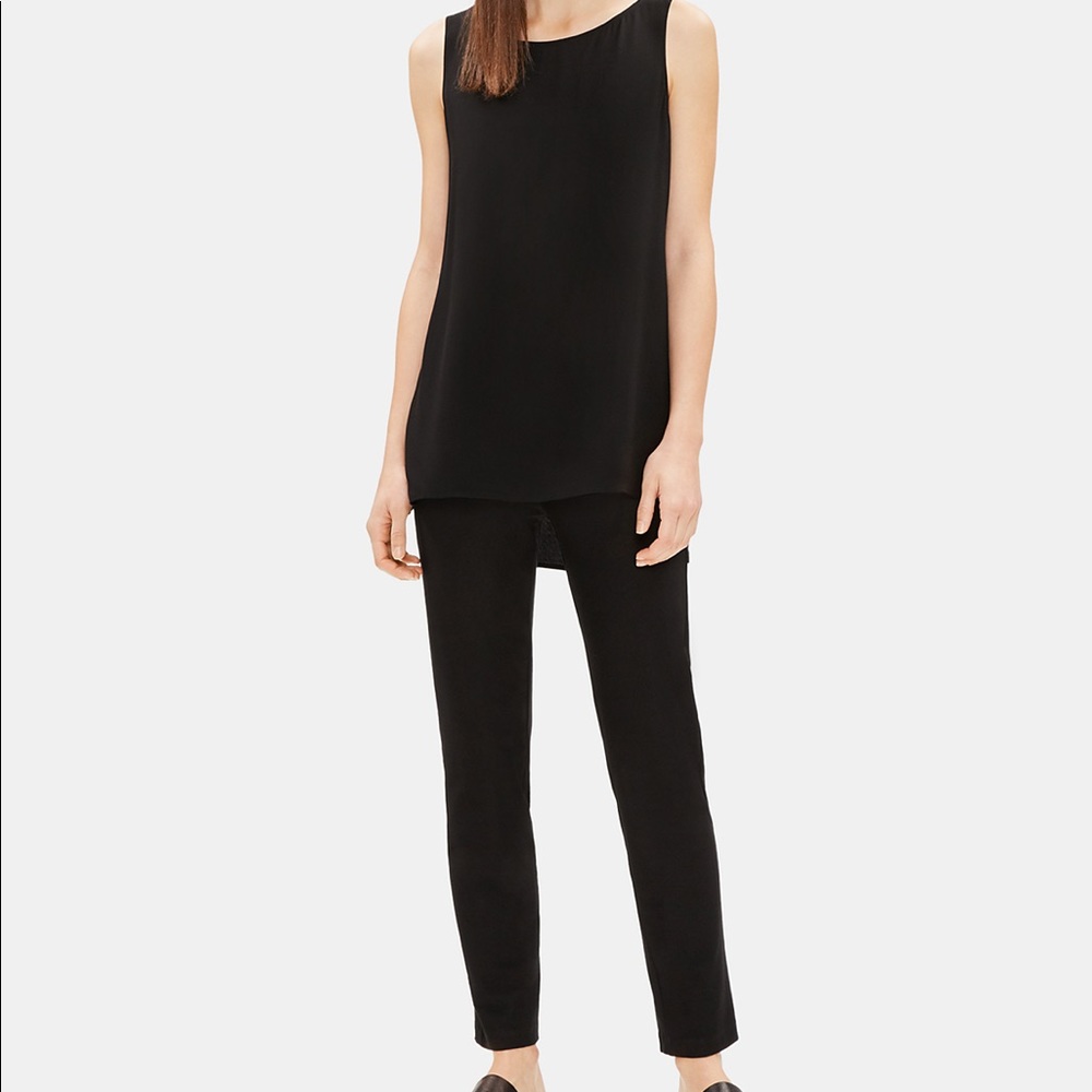 NWOT Eileen Fisher Washable Stretch Crepe Pants